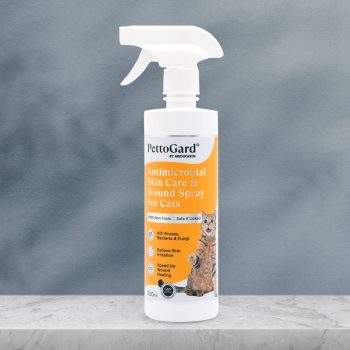 PettoGard Antimicrobial Skin Care & Wound Spray for Cats 500ml
