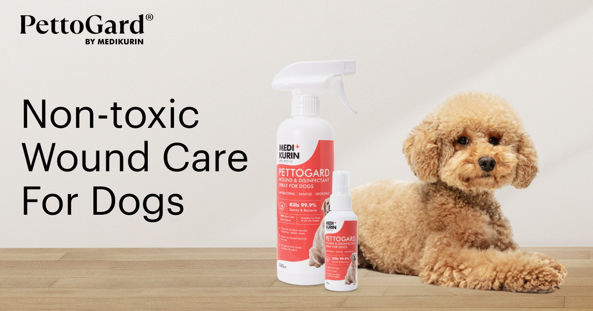 MEDIKURIN PettoGard Wound & Disinfectant Spray For Dogs