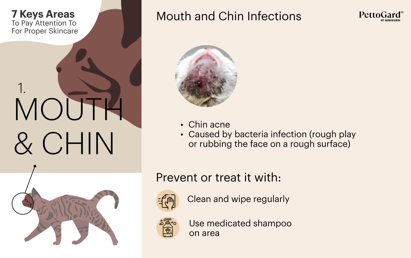 MEDIKURIN Pettogard Pet Mouth and Chin Area Skincare Tips