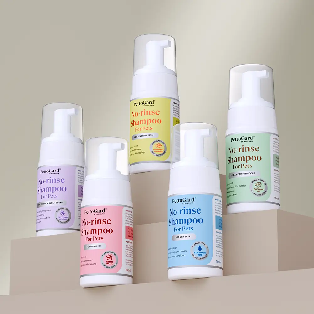 pettogard-no-rinse-foam-shampoo-100ml-for-dogs-&-cats